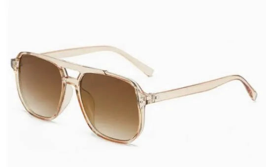 Vintage Unisex Big Sunglasses | Retro UV400 Square Shades