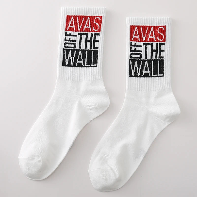 Trendy Unisex Cartoon Cotton Crew Socks | Comfort Meets Style