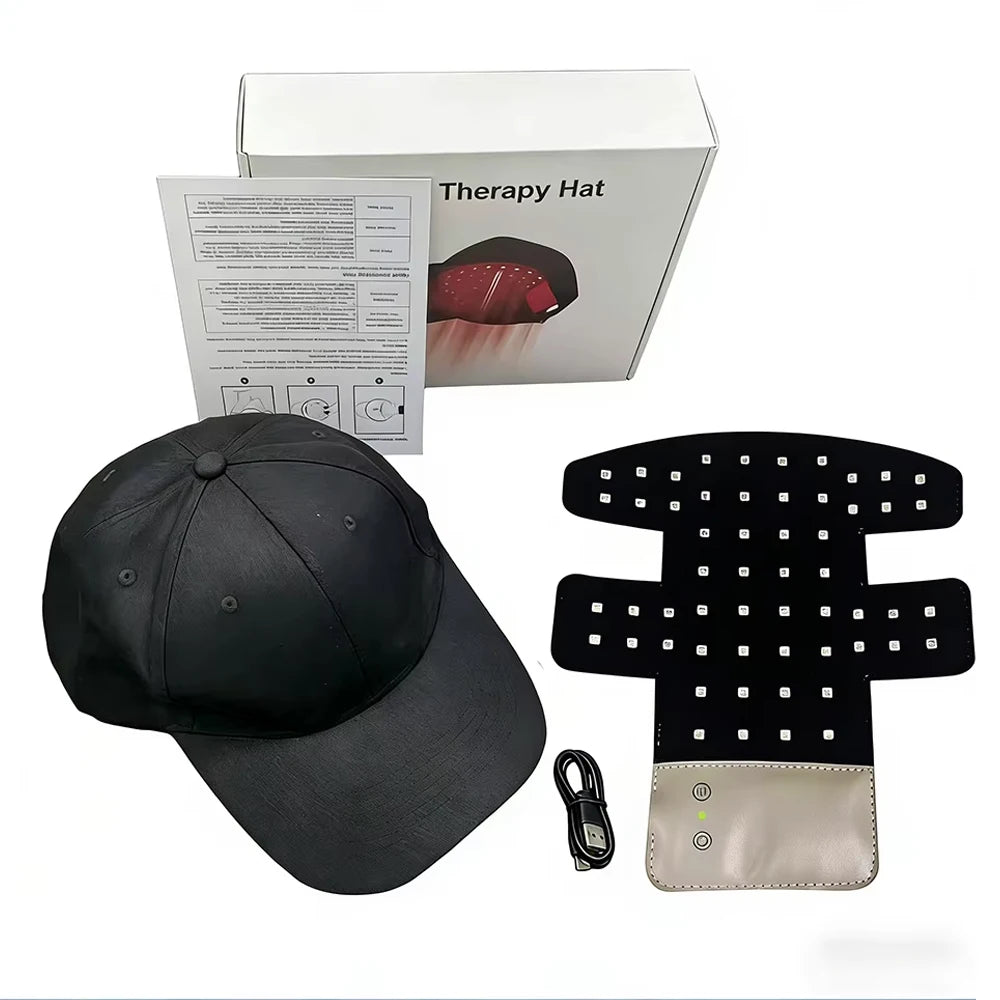 Near Infrared LED Hair Growth Therapy Cap for Scalp Care
