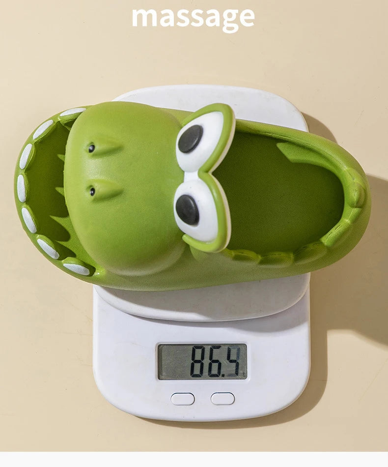 Dinosaur Kids' Slippers | Fun Non-Slip Indoor Sandals