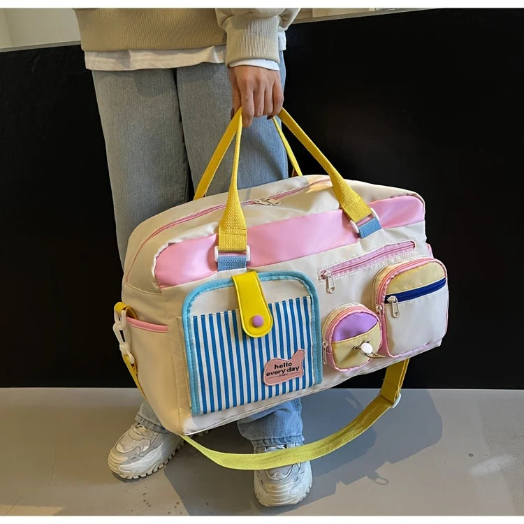 Lightweight Travel Bag for Women | Stylish Gym & Weekend Duffel