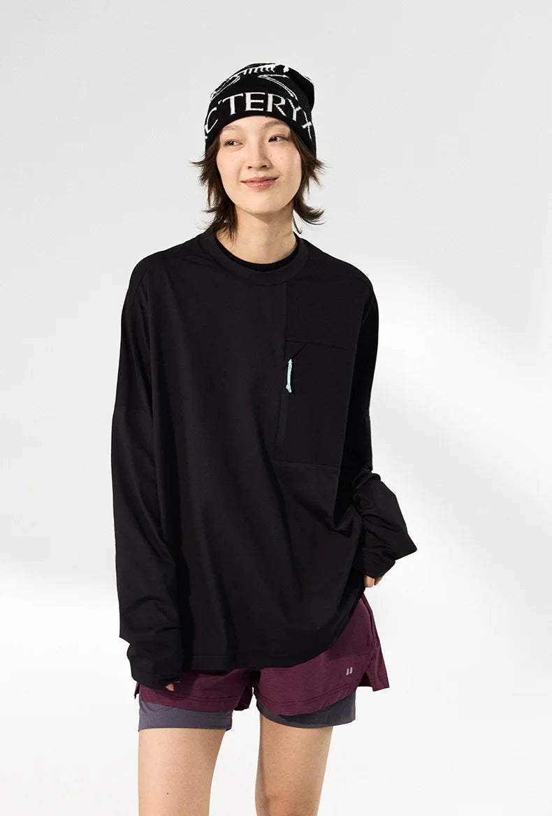 Men's Zip-up Long-sleeved Quick-dry Outdoor Base Layer Top