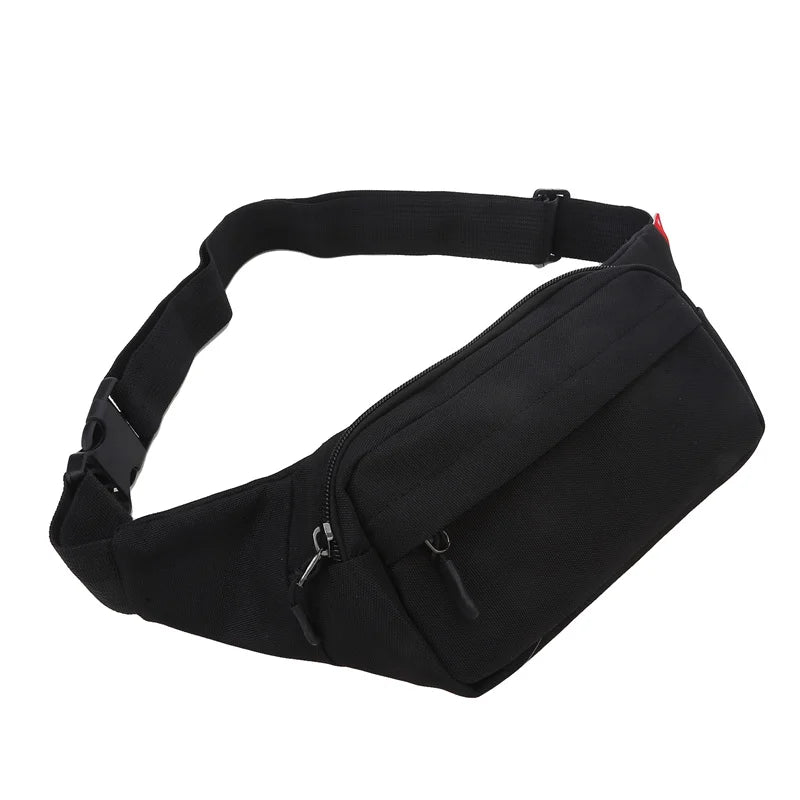 Casual Waist Bag for Men & Women | Large Phone Belt Pouch