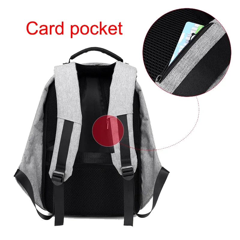 Waterproof Anti-Theft Backpack | Stylish Large Capacity Bag