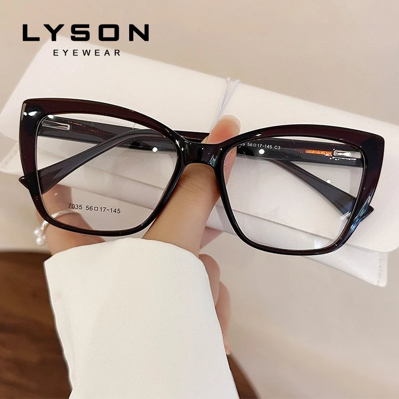 Stylish Cat Eye Blue Light Blocking Reading Glasses for Women