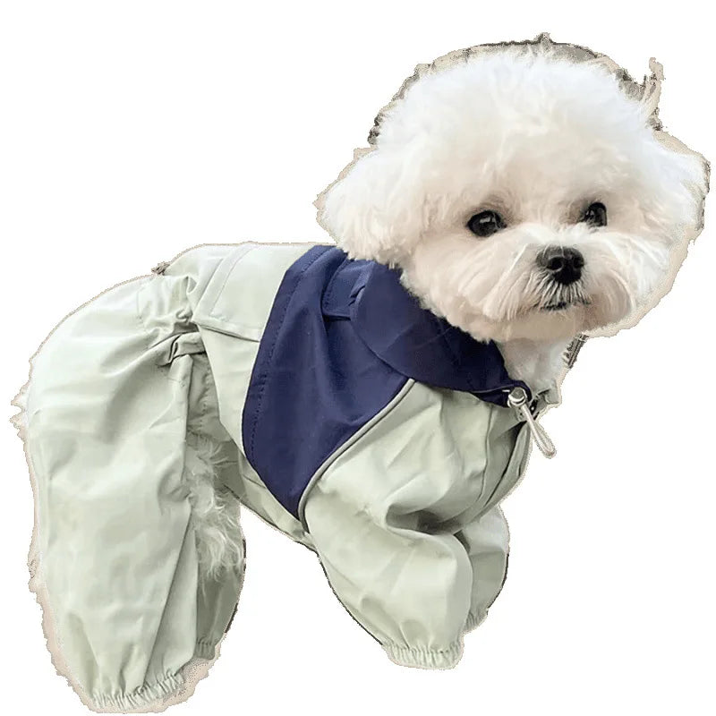 Waterproof Pet Raincoat for Dogs & Cats | Windproof Work Jacket