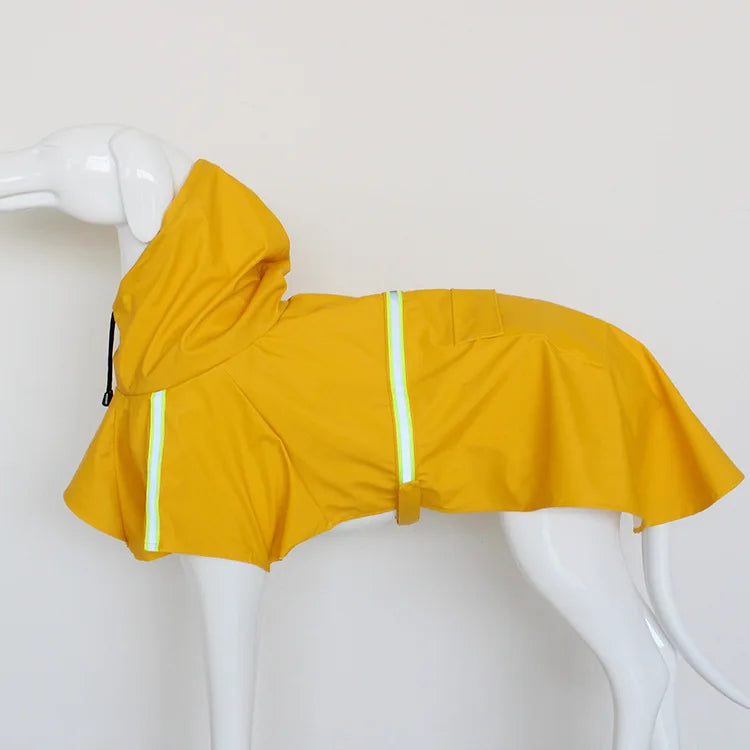 Large Dog Raincoat | Waterproof Reflective Cloak for Pets