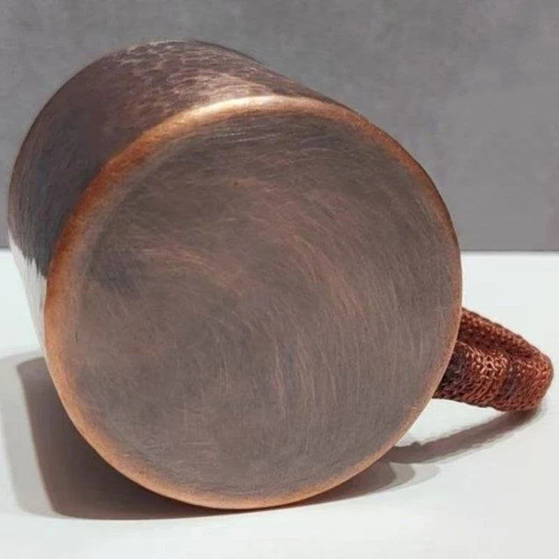Handcrafted Vintage Copper Coffee Cup | Portable Tea Mug