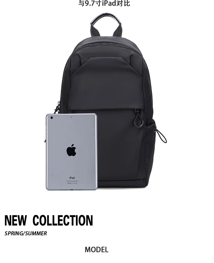 Stylish Small Men's Backpack for School & Outdoor Adventures