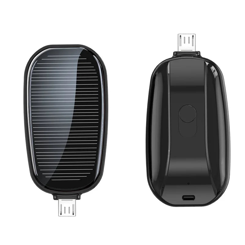 Portable Solar Power Bank 1200mAh | Fast Charging External Battery