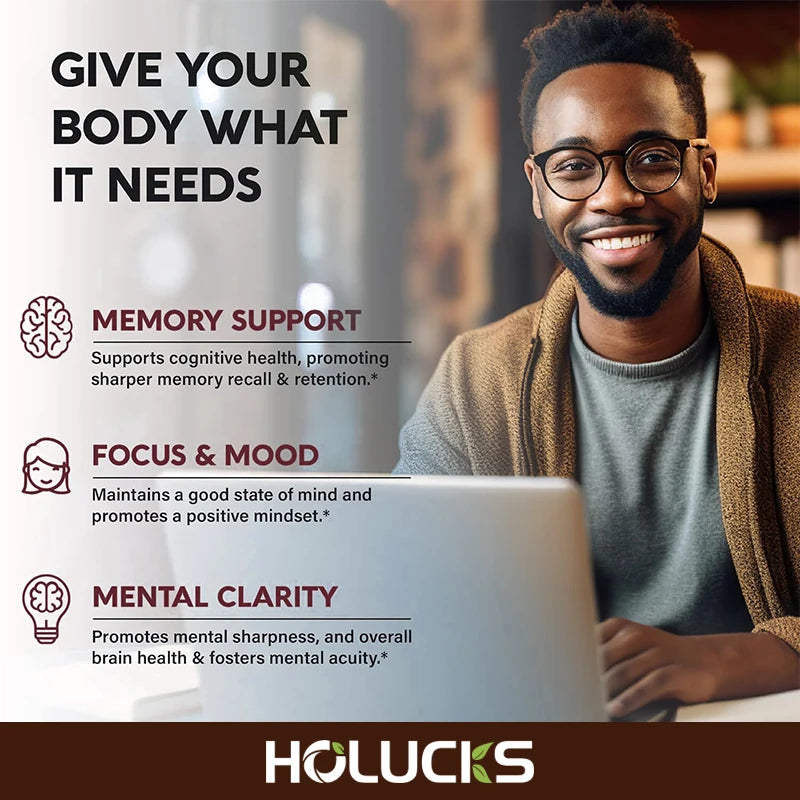 Lion's Mane Mushroom Complex Capsules | Brain & Immune Support