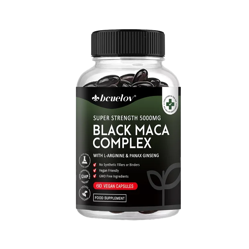 Black Maca & Ginseng Energy Supplement | Boost Performance