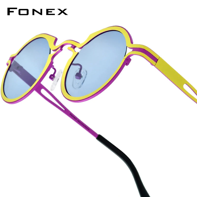 Stylish Vintage Round Polarized Sunglasses for Men & Women