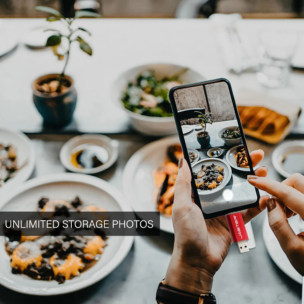 High-Speed OTG USB Flash Drive for Type-C Devices | 128GB to 4GB