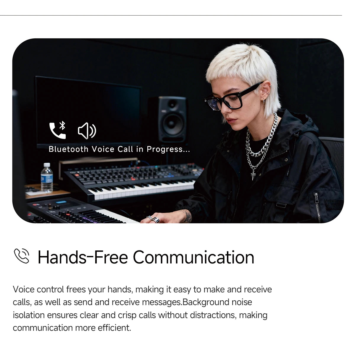 AI Smart Glasses with Real-time Translation and 800W Camera