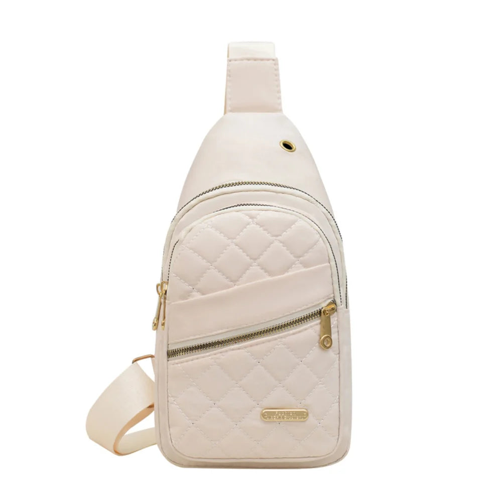 Waterproof Chest Bag for Women | Fashionable Anti-Theft Sling Backpack