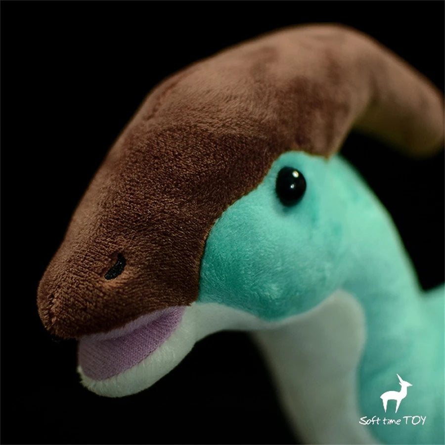 Dinosaurio de Peluche Parasaurolophus Realista | Animal de Peluche con Aspecto Real