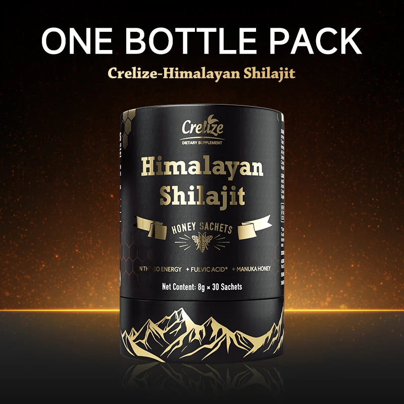 Shilajit Honey Sticks with Saffron for Energy & Mood Balance