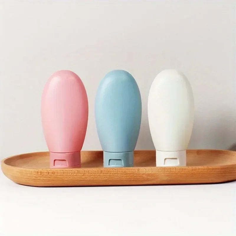 3pcs Travel Refillable Cosmetic Containers | Mini Travel Bottles Set