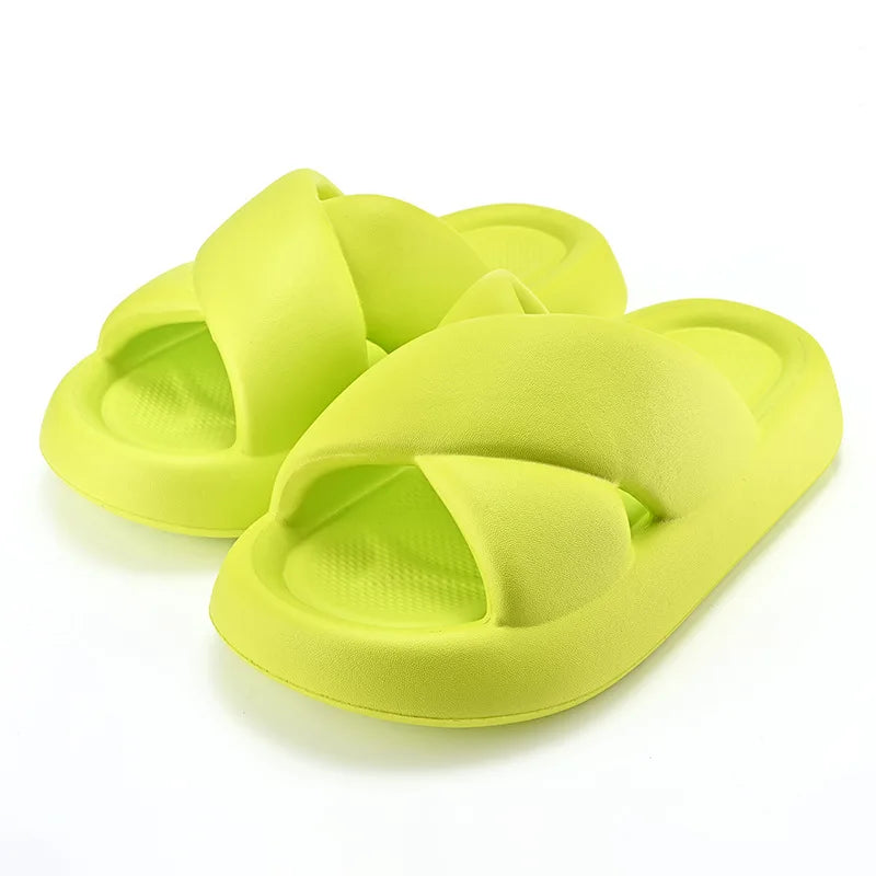 Cozy Thick Sole Slippers for Women | Soft Cloud Beach Sandals