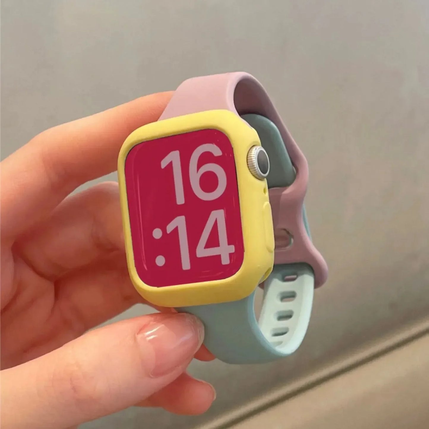 Premium Silicone Strap & Case for Sport Watches | Universal Fit