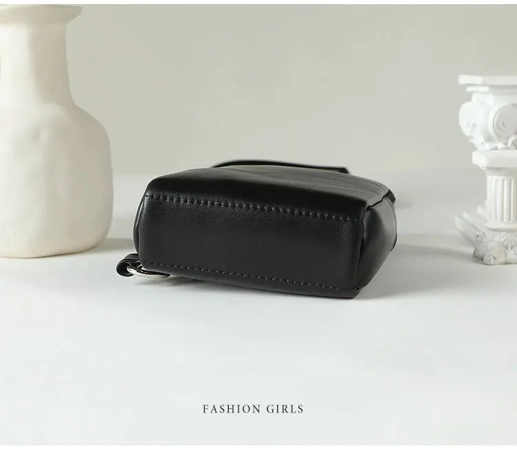Unisex Soft Leather Chest Bag | Versatile Crossbody Waist Bag