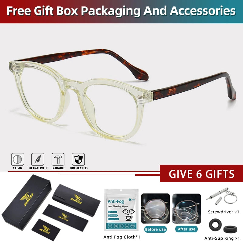 Chic Retro Prescription Glasses for Men & Women | Free Shipping