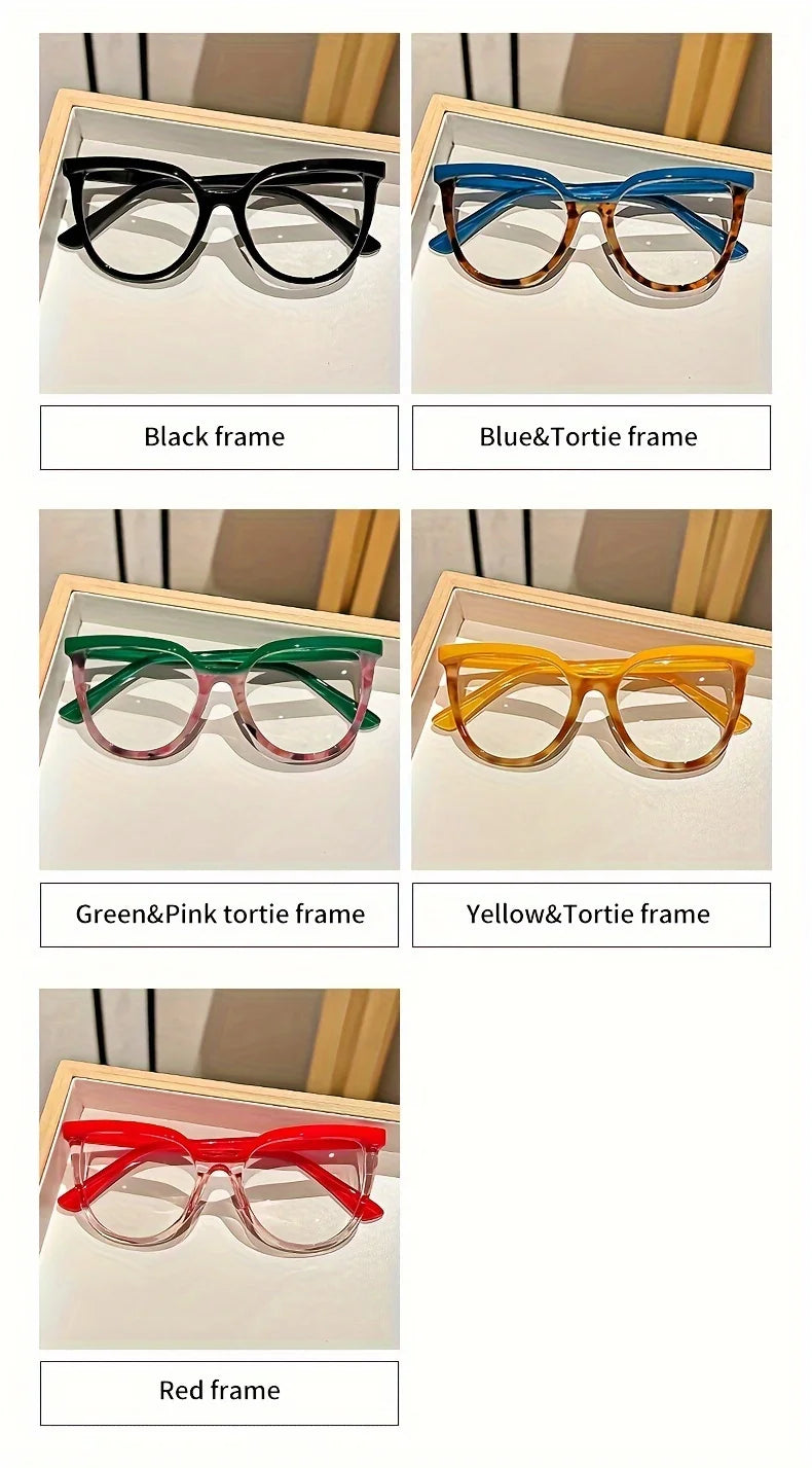 Elegant Cat Eye Glasses for Women | Vintage Gradient Style 2026
