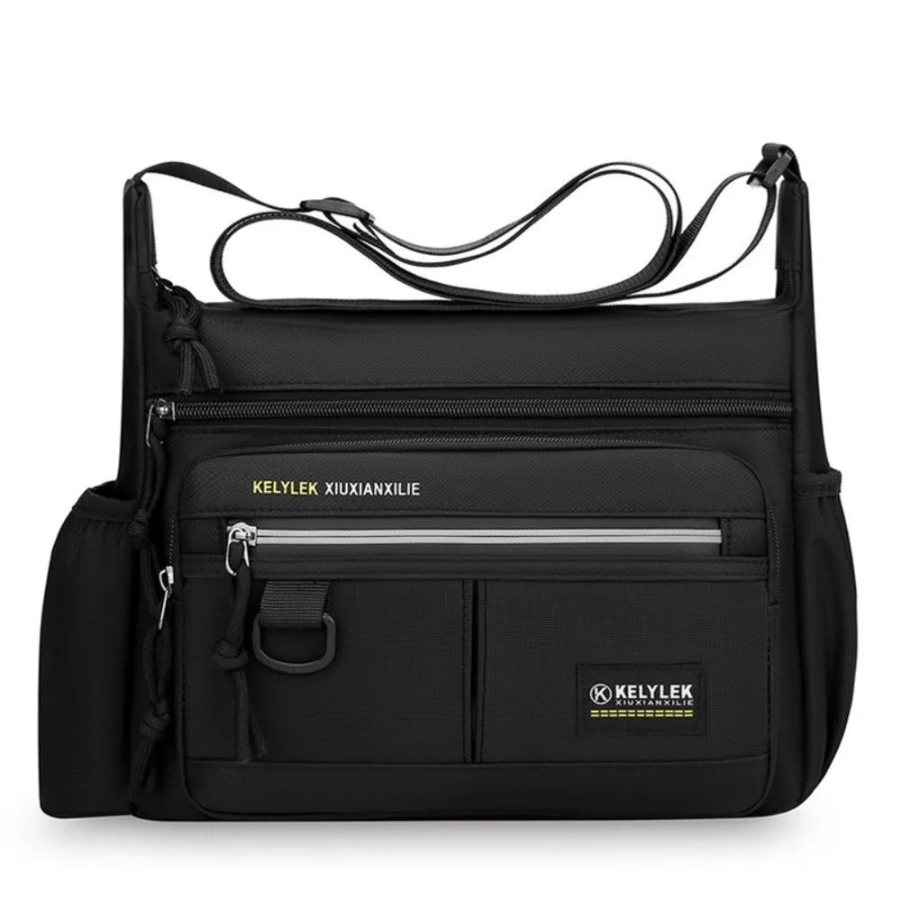 Large Capacity Men's Shoulder Bag | Versatile Multi-Purpose Messenger