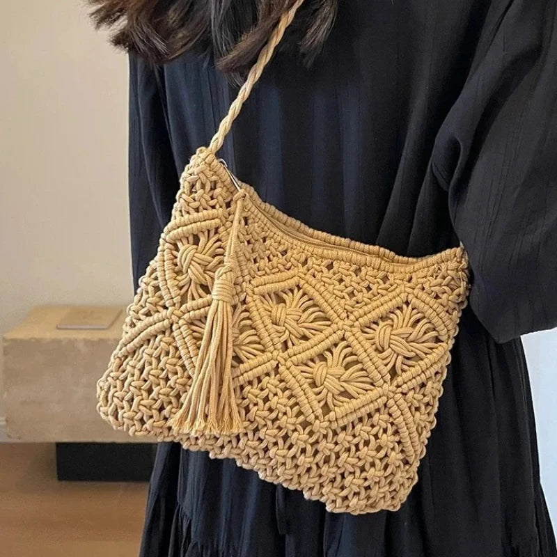 Eco-Friendly Bohemian Beach Backpack | Versatile Travel Bag
