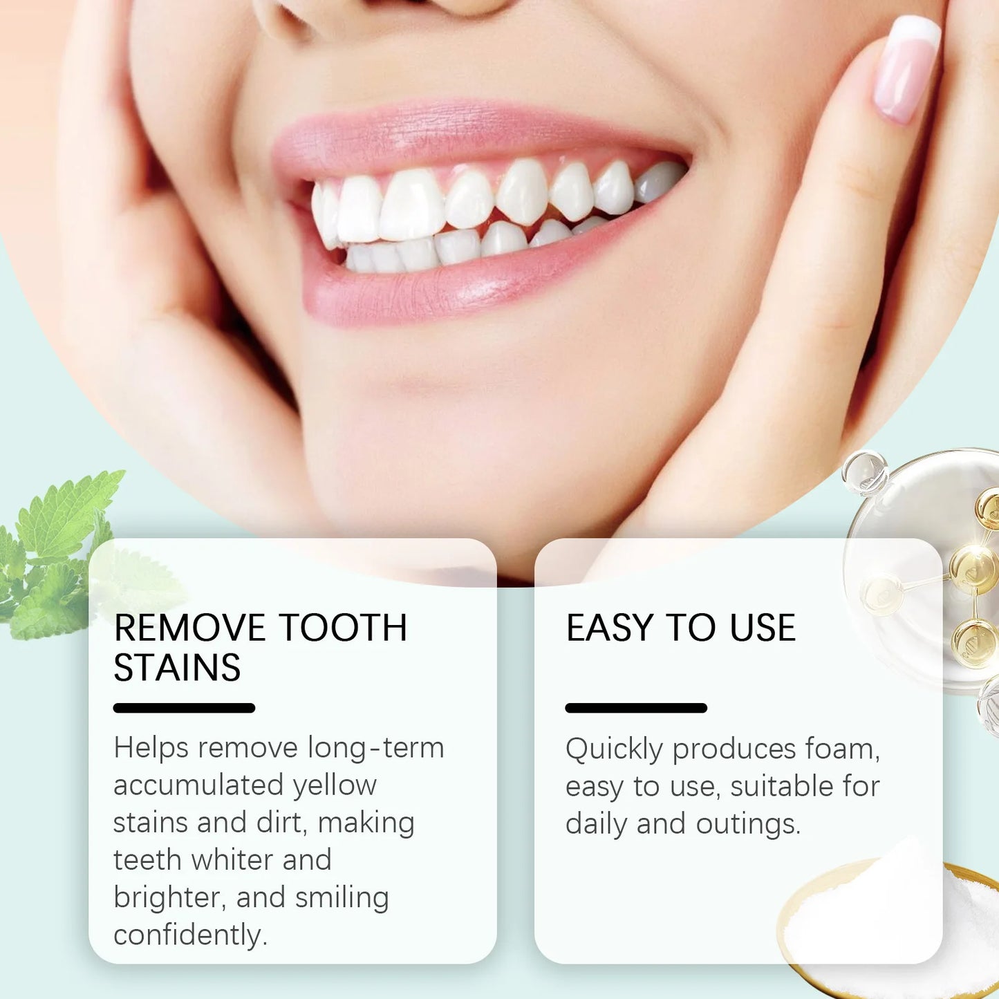 Fresh Mint Toothpaste Tablets | Eco-Friendly Oral Care Solution