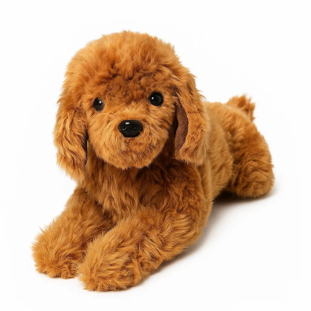 Lifelike Plush Teddy Bear Dog Doll | Super Soft Home Decor