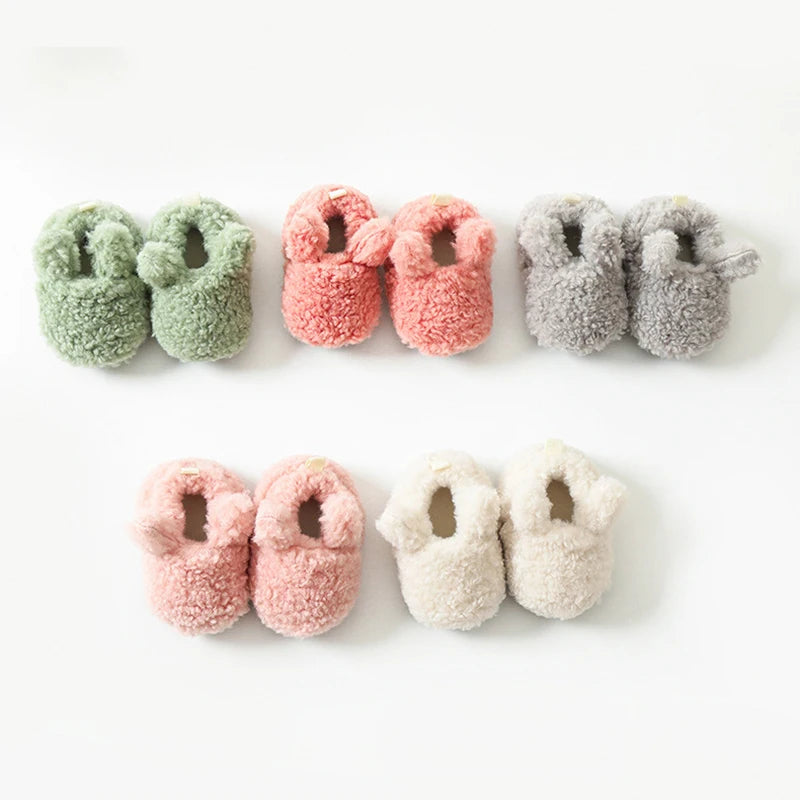 Warm Winter Baby Booties | Soft Anti-Slip Crib Shoes for Infants