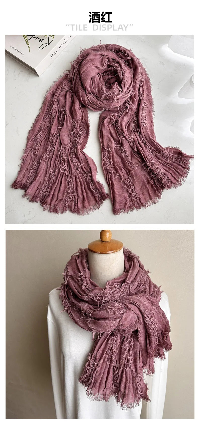 Unisex Steampunk Hip Hop Cotton Linen Scarf | Versatile Fashion Shawl