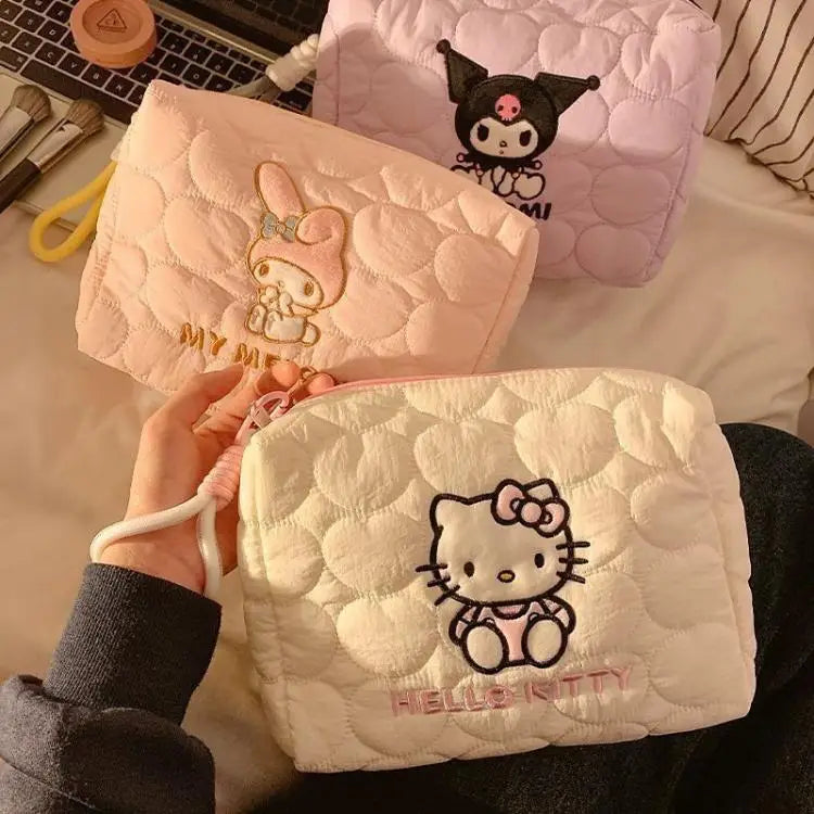 Kawaii Makeup Storage Bag | Large Capacity Cosmetic Organizer