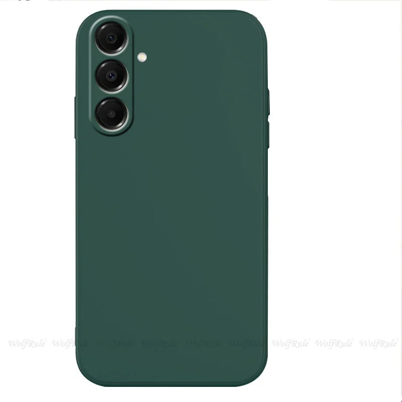 Shockproof Liquid Silicone Case for Samsung Galaxy A17 | Soft & Durable