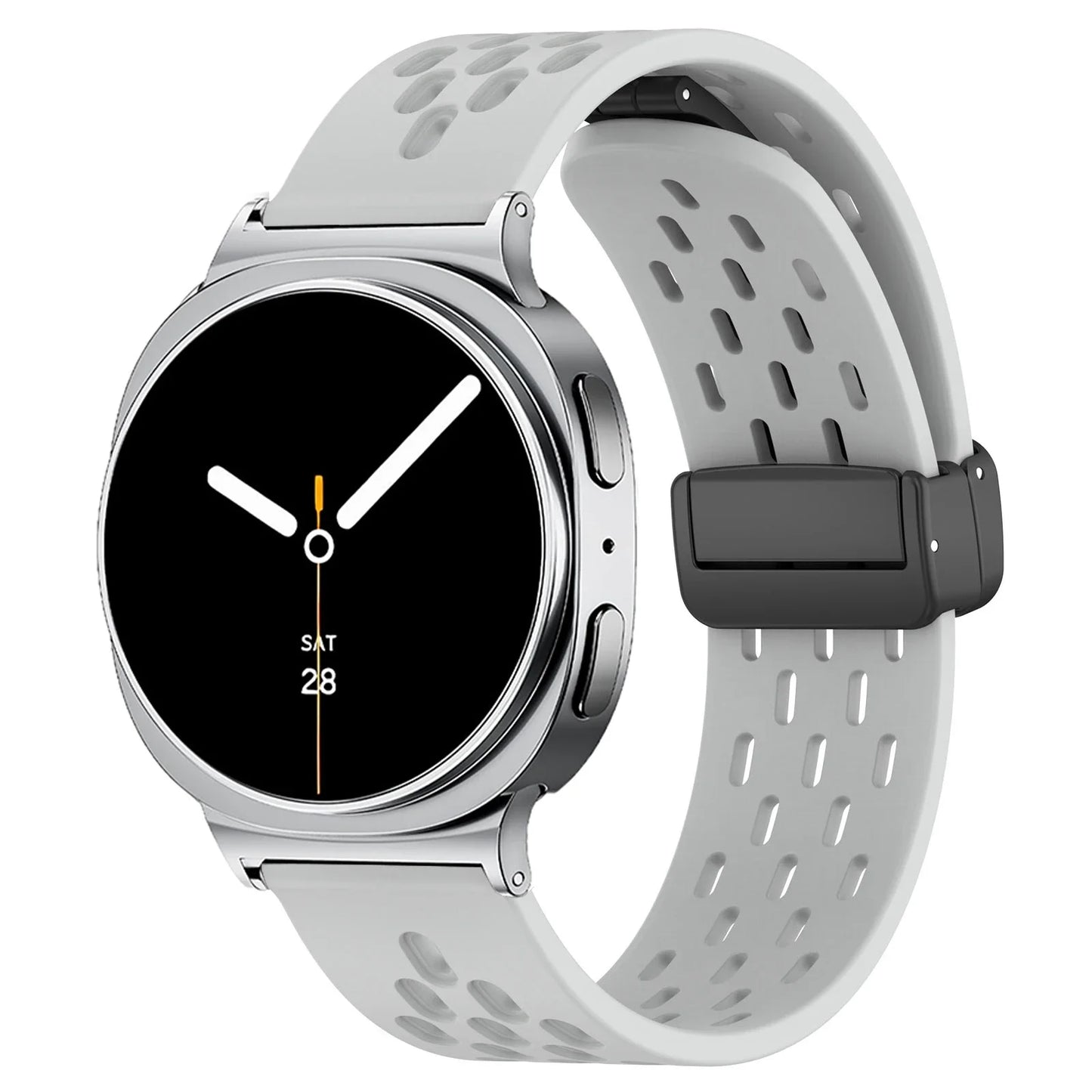 Breathable Sports Silicone Strap for Galaxy Watch | Magnetic Clasp