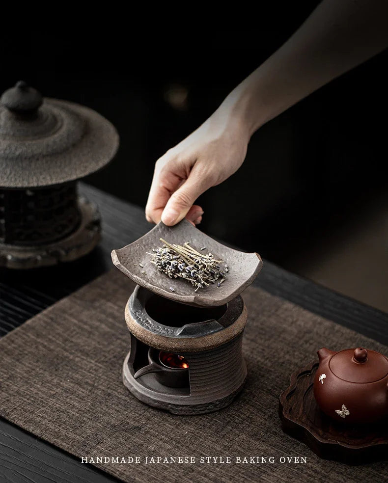 Artisan Ceramic Aroma Diffuser & Wax Warmer | Cozy Ambiance Creator