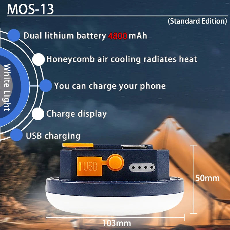 Portable Rechargeable Lantern | Perfect for Camping & Emergencies