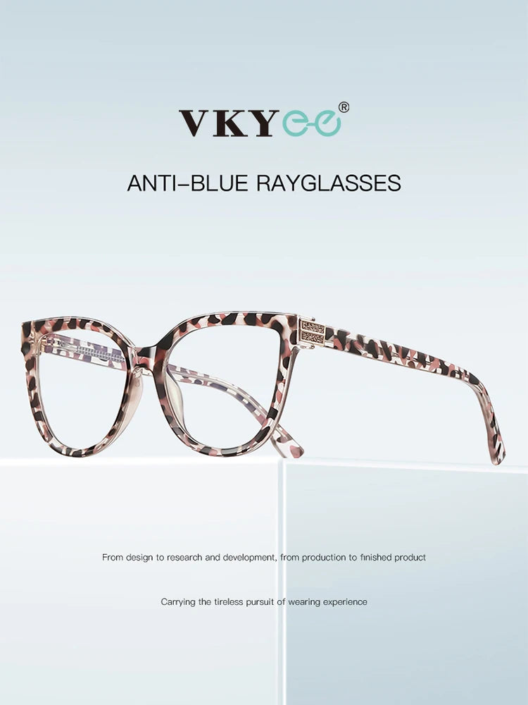 Large Frame Cat's Eye Butterfly Reading Glasses for Women | Stylish Design