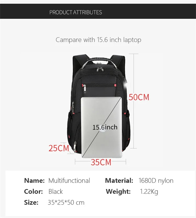 Durable 17 Inch Laptop Backpack | Versatile Travel & College Bag