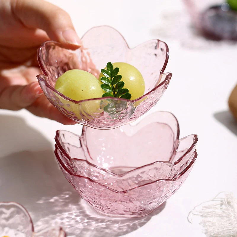 Charming Cherry Blossom Sauce Dishes | Eco-Friendly Bowls