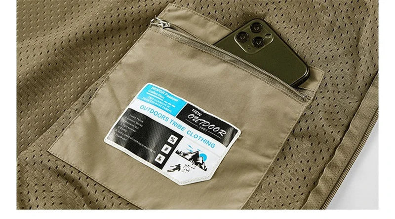 Men's Multi-Pocket Fishing Vest | Lightweight Outdoor Waistcoat