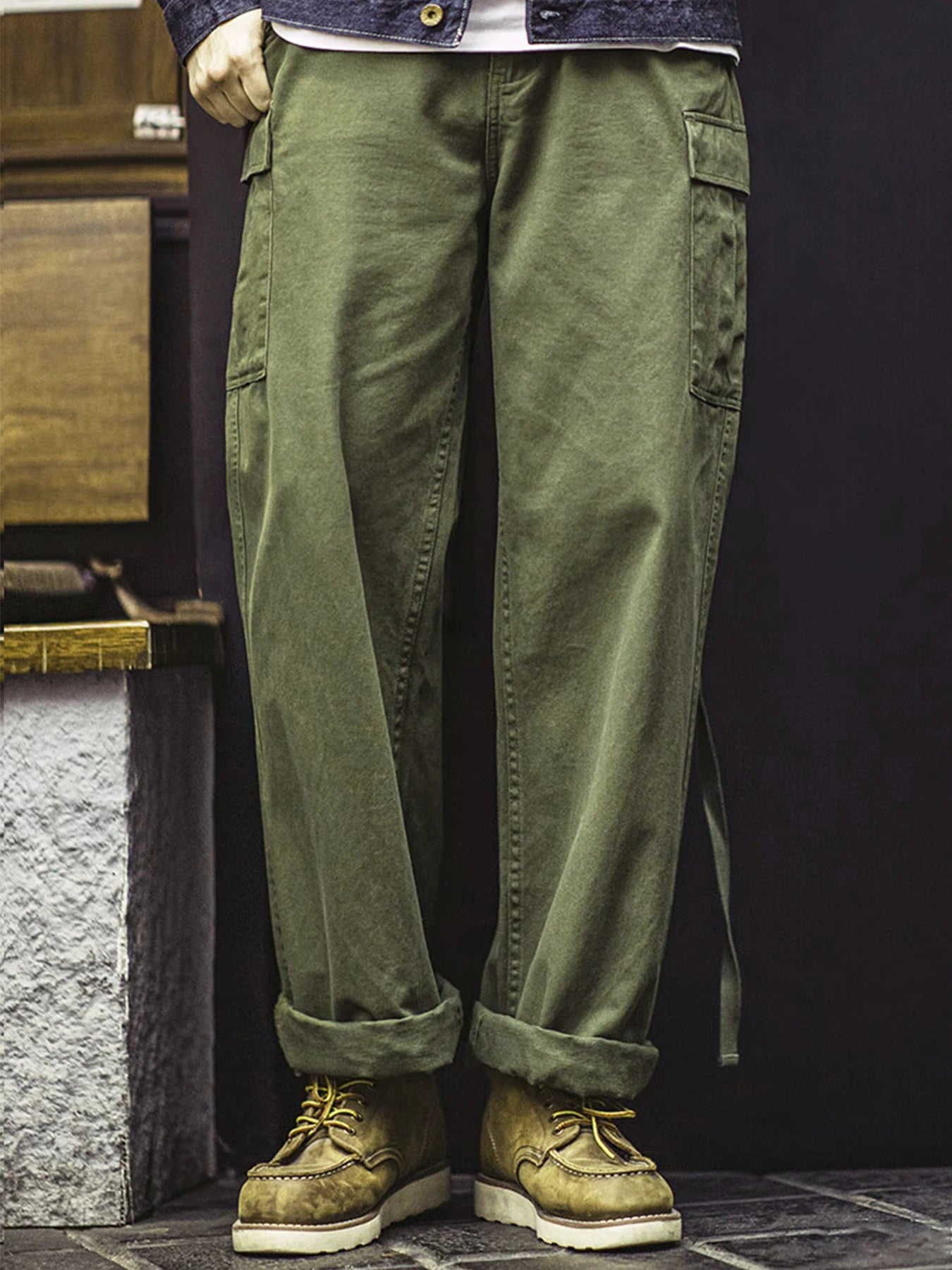 Men's Vintage Multi-Pocket Tactical Cargo Pants | All-Season Comfort