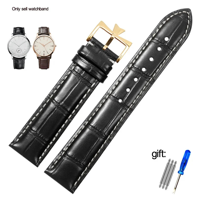 Premium Leather Watch Band Replacement Straps for Classic Watches