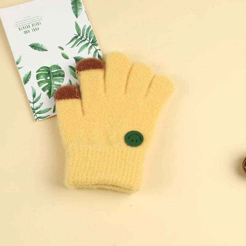 Kids Winter Fleece Gloves | Cozy Plush Mittens for Cold Weather