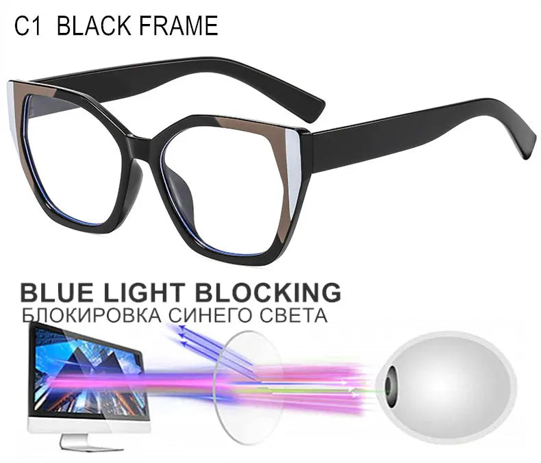 Stylish Myopia Prescription Glasses | Blue Light & Photochromic Lenses