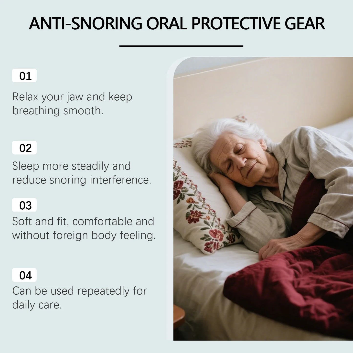 Sleep Care Mouthguard | Snoring Relief and Teeth Protection