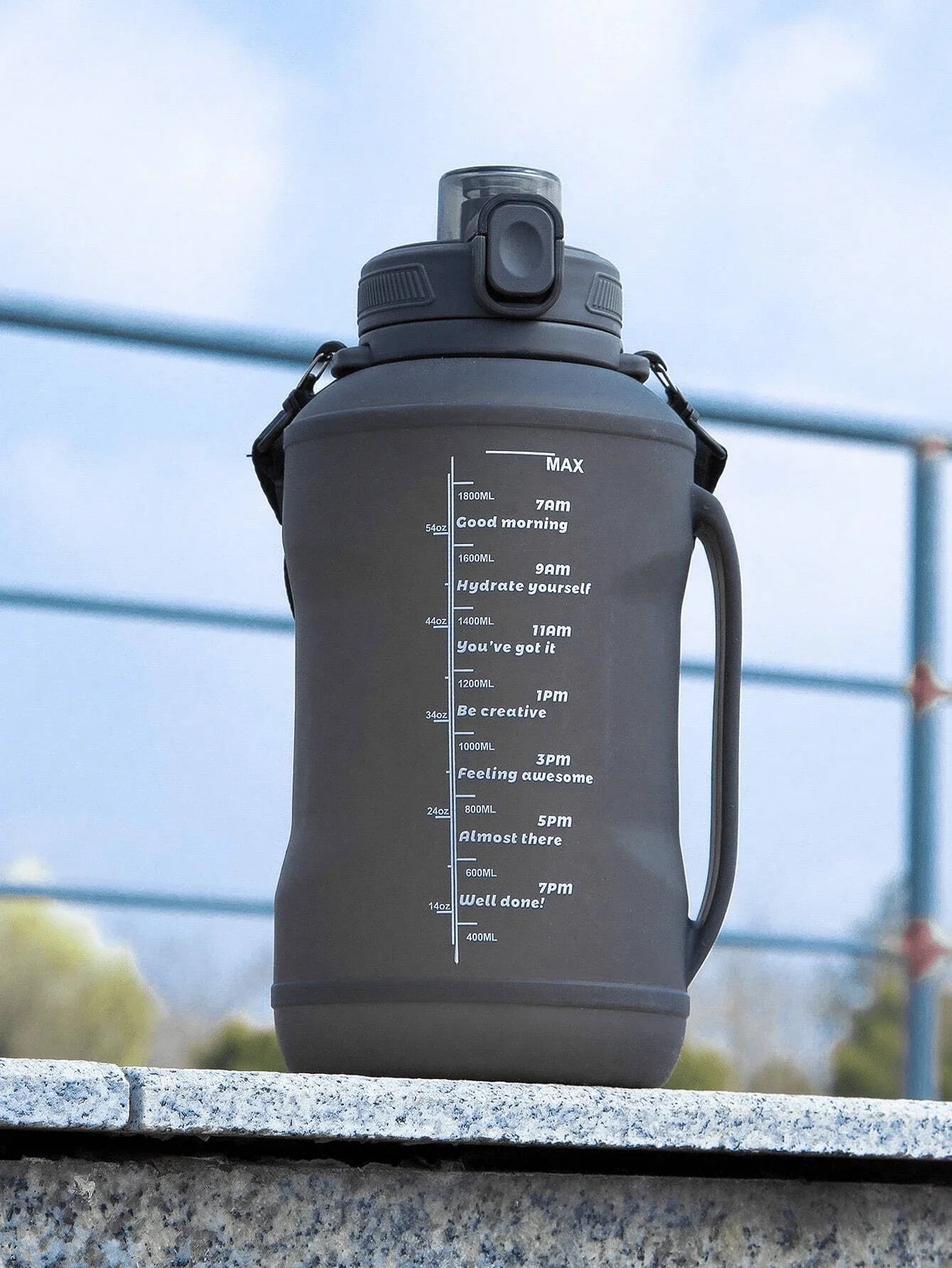 Collapsible 64oz Silicone Water Bottle | Eco-Friendly & Portable