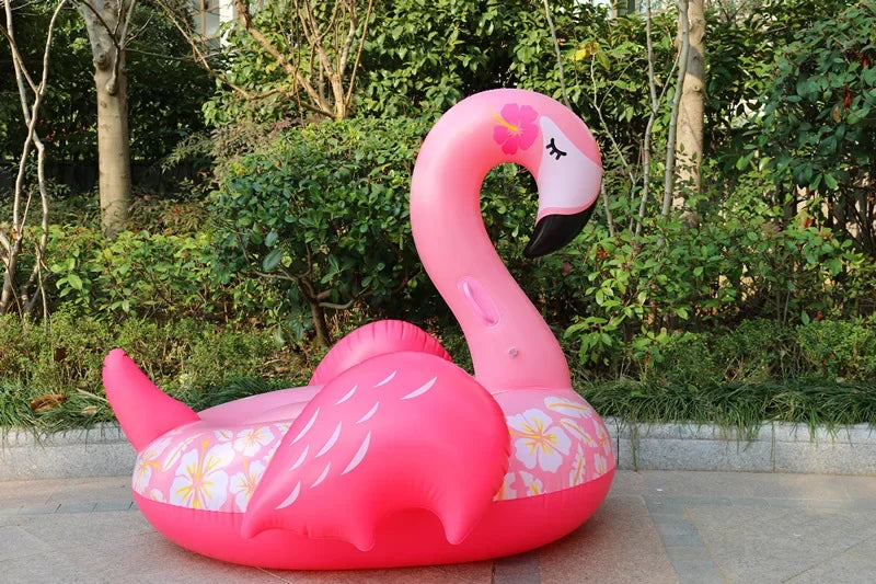 Inflatable Flamingo Lounge Chair | Summer Pool Float Water Toy